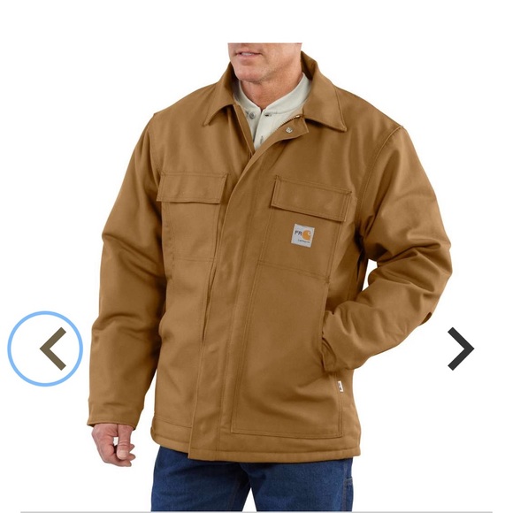 carhartt fr fleece jacket